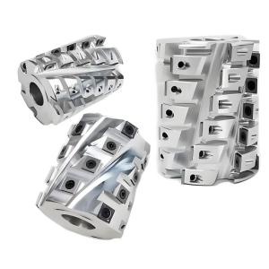 Pro-level Efficient Vertical Milling Spiral Planer With Indexable Spiral Blade