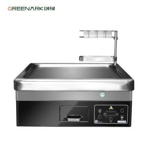 Commercial Kitchen Multifunctional Mobile Teppanyaki Grill Table with Double