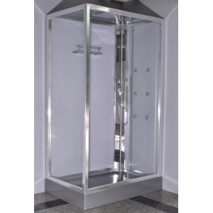 Popular Transparent Glass Rectangular Shower Unit CE SGS Certification