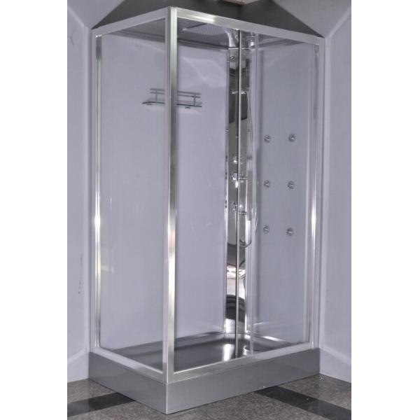 Popular Transparent Glass Rectangular Shower Unit CE SGS Certification
