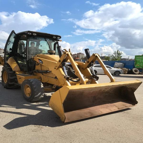 Second Hand Cat 420F Backhoe Loader Wheel Loader Used Catpillar 420F Backhoe