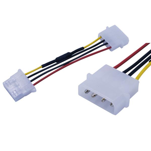 Fan Speed Down 4 Pins 110mm Wire Harness Assembly