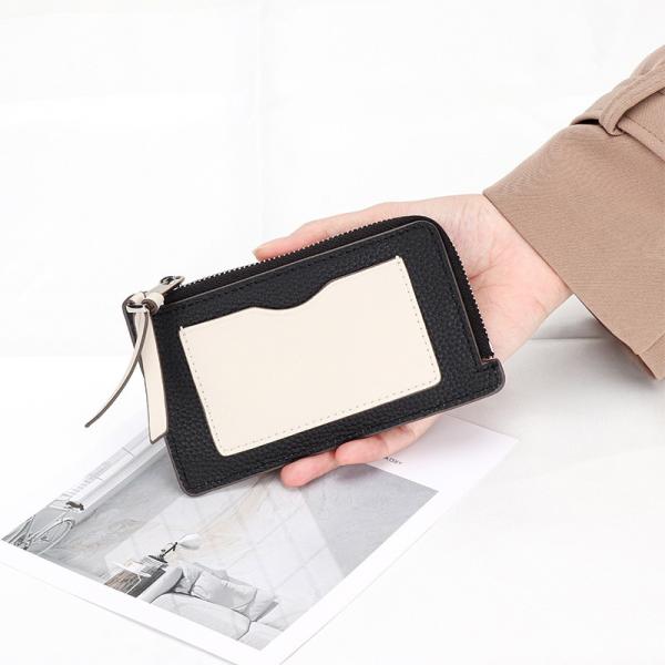 Slim Strap Card Holder Wallet for Women OEM/ODM No Pattern Necessary Lanyard Included