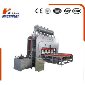 Double venner Fireproof particle board hot press machine