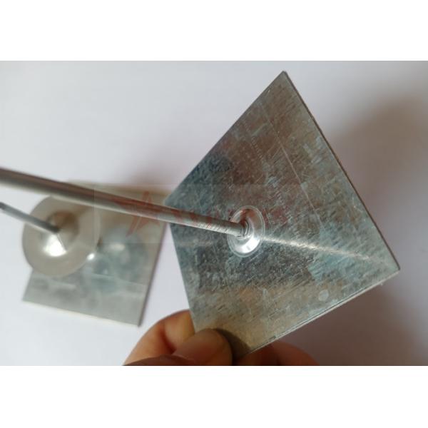 120mm Stick Pin Self Adhesive Insulation Hangers For Rockwool