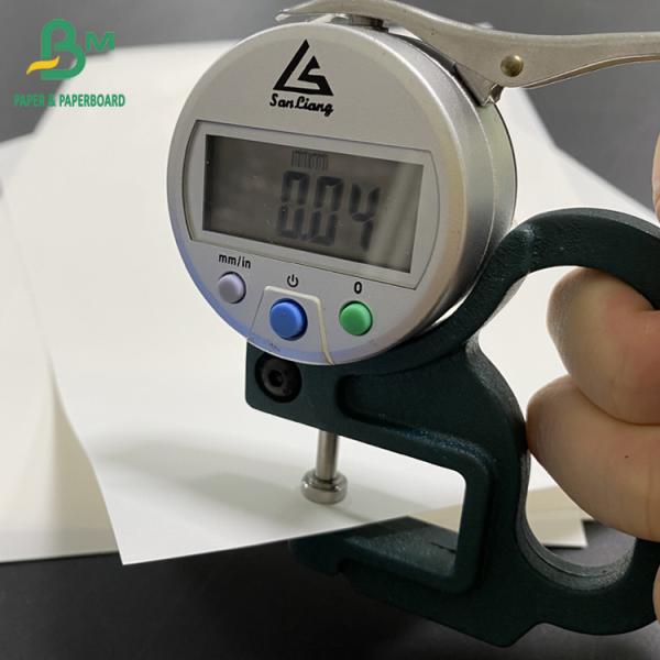 65gsm White Paper For Beer Or Bottle Label 49 X 68cm 40 X 68 Cm High Wet Strength Paper Sheet