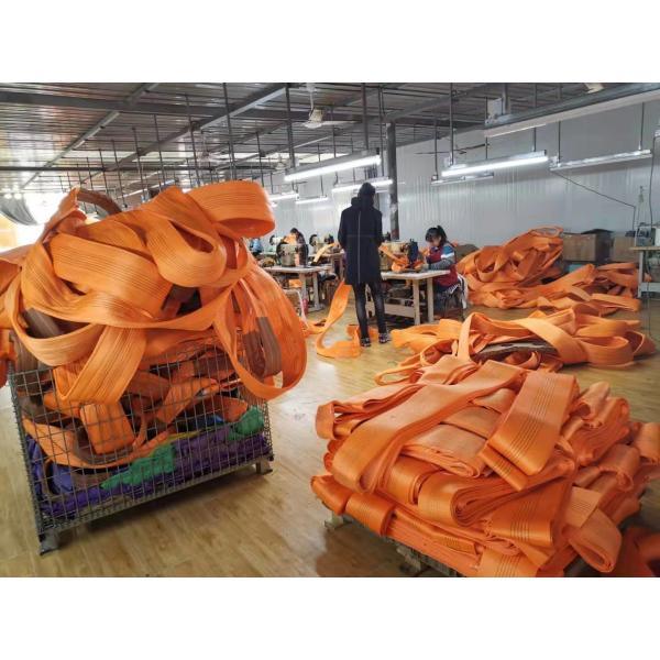 polyester Flat woven webbing sling 3Ton,Manufactuere of the lifting sling &