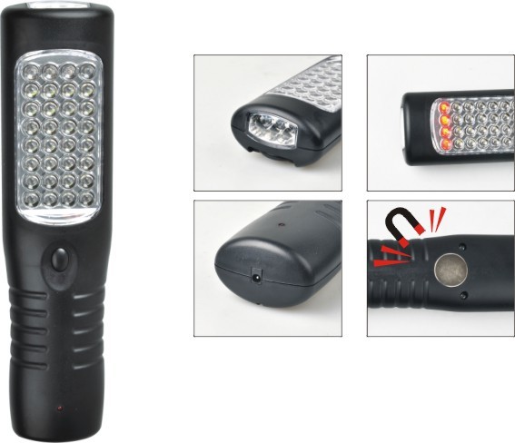 ROHS Certificated Handheld LED Work Lights With 3.7V 800Mah Lithium Rechargeable