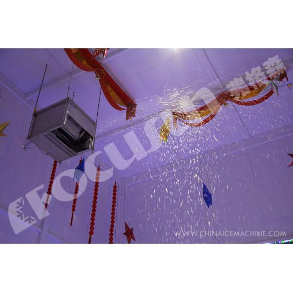 Video Outgoing-Inspection Provided FAS-1300G Tech Snow Making Machine for Playgrounds