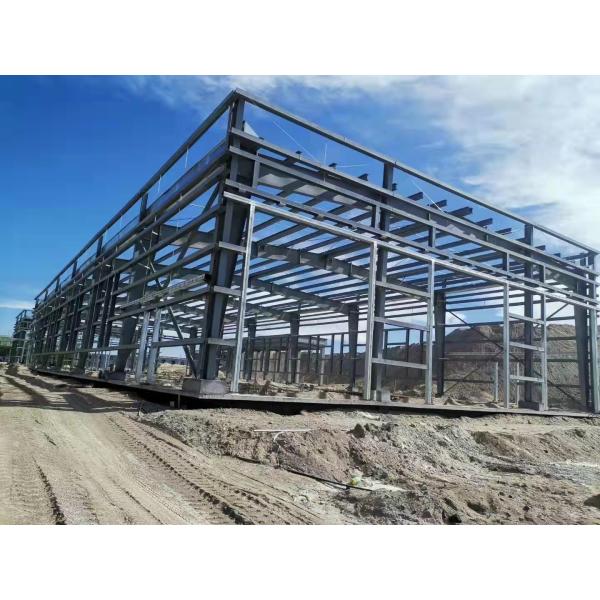 Quality Rivets Connection Method Steel Structure Canopy With Customizable Steel Tile for sale