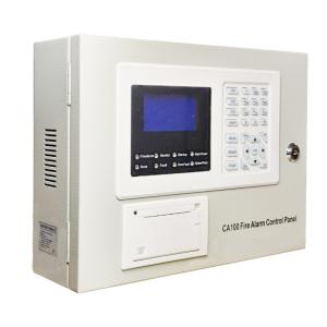 China CA100 Addressable Fire Alarm Control Panel for Main Power Supply Battery Power Supply Detectors and Modules on sale