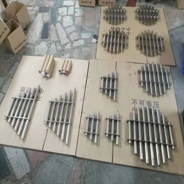 Custom Permanent Strong Magnet Grid 12000 Gauss Neodymium Bar Rod Separator Stainless Filter High Magnetic Hopper Grate Magnet for lithium battery
