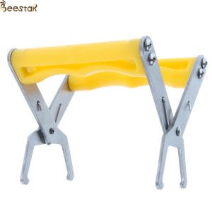 Durable Apiculture Beehive Tools Yellow Beekeeping Frame Grip With Plastic