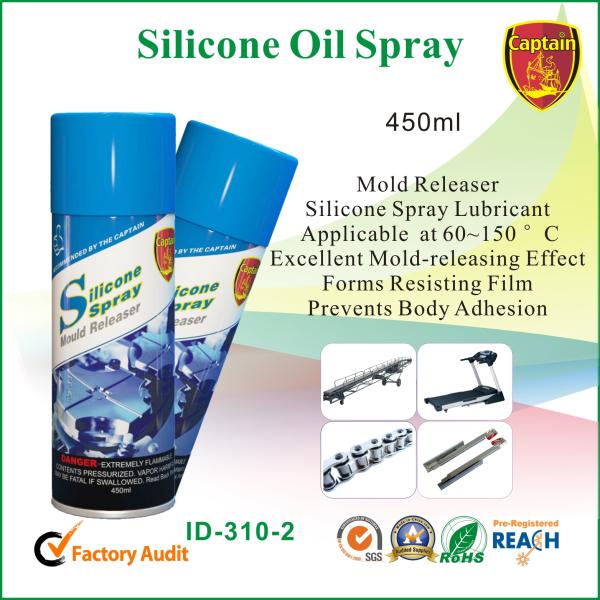 Mold Releaser Silicon Spray Lubricant For Plastic And Rubber Industrial