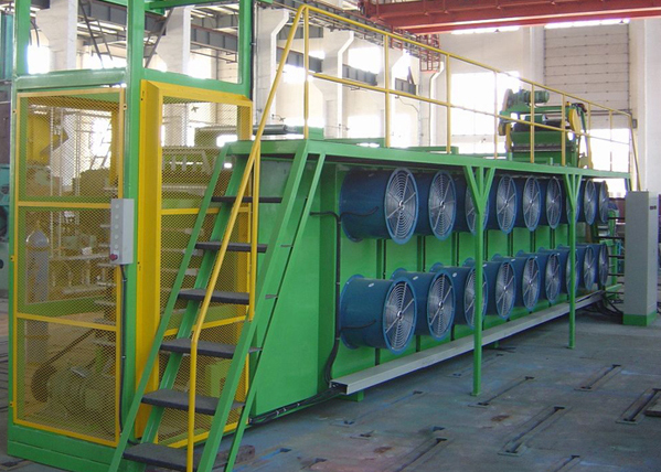 Factory-customized Rubber Batch-off Machine with Hanging Rod Type and Auto Stacking Device