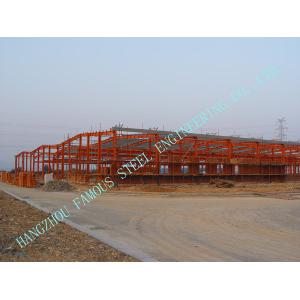 Mining Warehouse Prefab Steel Buildings Pre Engineered Multispan ASTM Standards