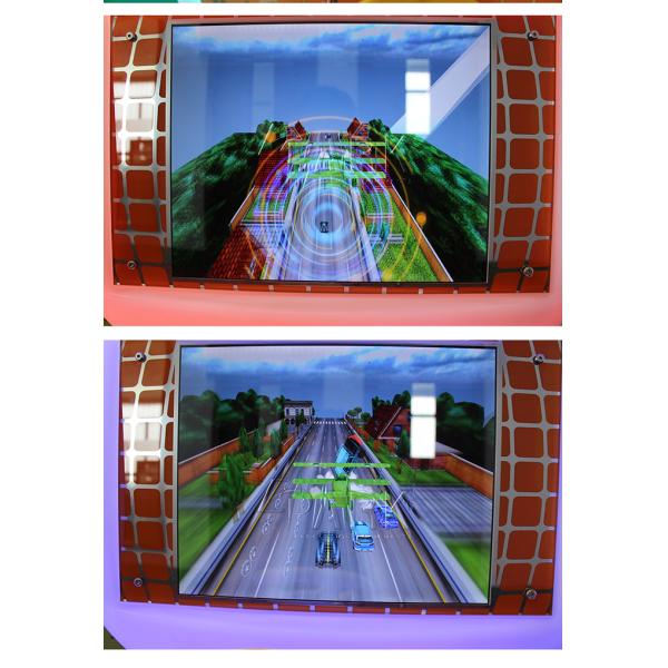 1 Player King Car Racing Game Machine For Game Center HD LCD Display