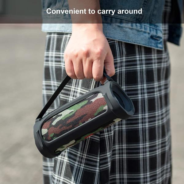 Carrying Bluetooth Speaker With Silicone Protective Sleeve Portable Speaker Carrying Bag Accessories