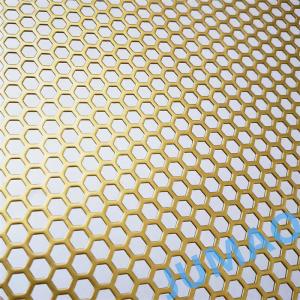 Custom Architectural Screen Decorative Metal Mesh Perforated Panel Rust Proof