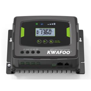 40A RV MPPT Solar Charge Controller with 570W/12V 1140W/24V Output and 2 Years Warranty