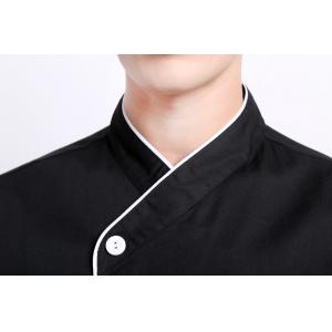 Wholesale White Cutton White Edage Black Chef Suit from china suppliers