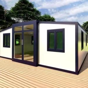 2 bedrooms expandable prefabricated steel container house