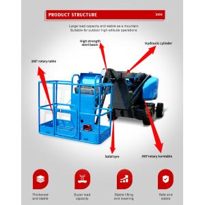 High Quality Hydraulic Lift Table Self Propelled Lifting Platform Telescopic