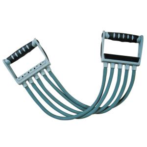 China Soft Resistance Gym Crossfit Equipment 205cm Exercise Chest Expander Latex on sale