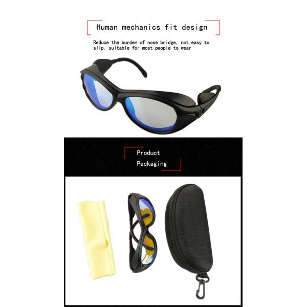 Reflective Type Laser Eye Protection Goggles 1064nm + 532nm Ce Certified