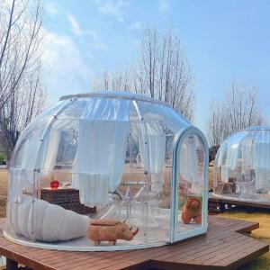 China 3m x 2.3m Clear Dome House Igloo Bubble Tent with Party and Events on sale