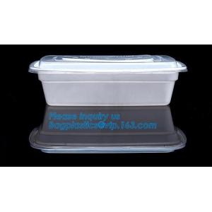 Factory Direct Lid Plastic Lunch Box Clear Food Container,Keep Fresh Crisper