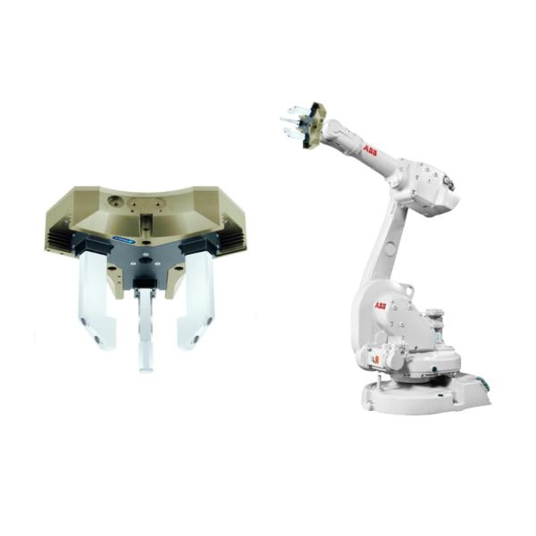 Quality 6 Axis ABB IRB 1600 Industrial Robot Arm With IRC5 Controller And Gripper For Material Handling for sale