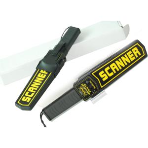 0.4Kg Waterproof Hand Held Metal Detector Wand With Sound / Vibration Alarm