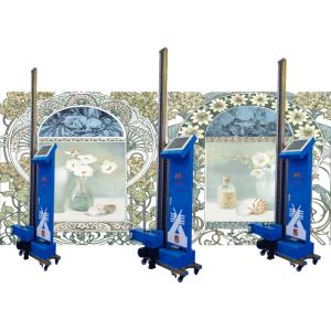 Touch Cmyk Automatic Color Matching Wall Printing Robot