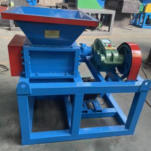 Custom Double Shaft Single Motor Shredder for Scrap Heavy Melting PVC HDPE PP