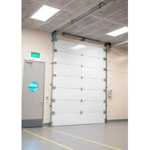 Manual Operation Insulated Sectional Overhead Doors Durable Steel Insulating