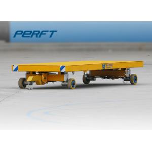50t Steel Frame Material Flat Bed Platform Transfer Semi Cart with Non-power