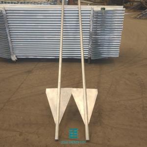 Wholesale Easy Installation Galvanized Metal Fence Posts With Wings 40x2.0x2900mm from china suppliers