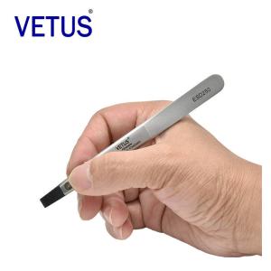VETUS head tips replaceable stainless steel esd tweezers for repairing