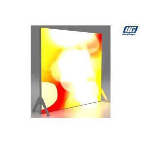 LED Fabric Magnetic Light Box , Silicone Edge Magnetic Poster Holder With