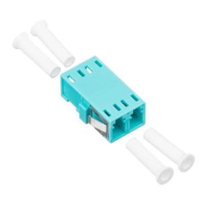 Single Model Optical Fiber Adapter LC Upc To LC Upc Duplex Om3 Adapter With