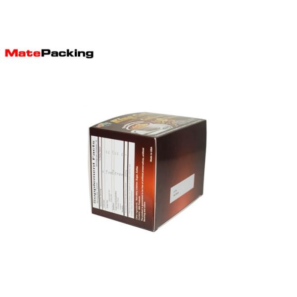 Quality Luxury Cardboard Custom Design Packaging Boxes , Folding Small Packing Boxes For Coffee Package for sale