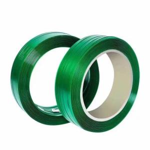 High tensile Green embossing Plastic Steel Strapping PET Packing Strap Band with