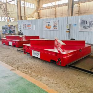 10 Tons Automated Material Handling Systems RGV Rail Transfer Cart