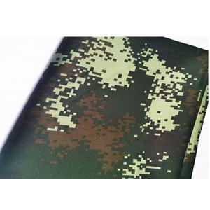 Woven Ripstop Camouflage Fabric Polyester 50% Cotton 50%