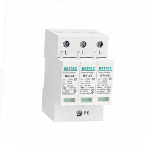 BR-40 1P Surge Voltage Protector Tvss Type 2 Surge Protection Devices Lightning