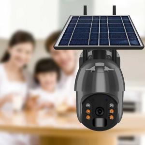 2MP 4G Solar Powered PTZ Camera 1080P APP Control Night Vision Cellular Security