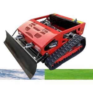 Mower Robotic With Snow Shovel Remote Control Lawn Mower Engine 7.5hp 45° Slope