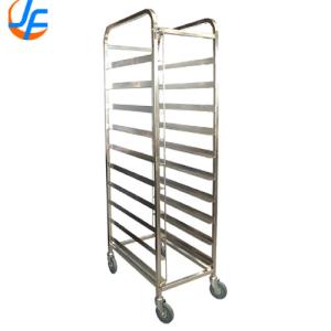 RK Bakeware China-Aluminum Full Size Bun Sheet Pan Rack 10 Shelf Restaurant