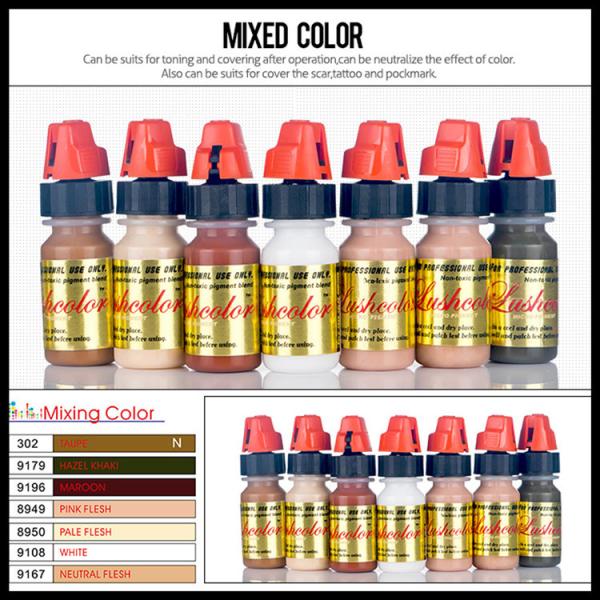 Quality Custom Permanent Makeup Ink Pigment With Client Private Logo for sale